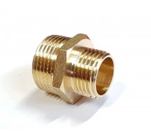 Ниппель (бочонок) переходной никел. 1/2" х 3/8" RTP