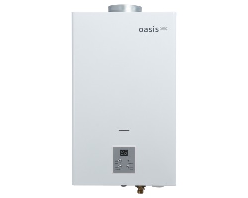 Водонагреватель газовый Oasis Home MW-10 (электр. модуляция) Водонагреватель газовый Oasis Home MW-10 (электр. модуляция)