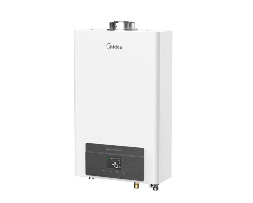 Водонагреватель газовый Midea MGIWH-10-CC SEINE (турбо, коакс. дымоход) Водонагреватель газовый Midea MGIWH-10-CC SEINE (турбо, коакс. дымоход)
