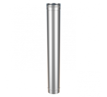 Дымоход Briz - Труба 1м D150 (оц.сталь 0,5мм)