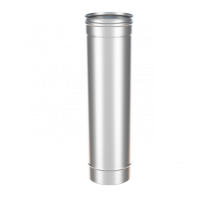Дымоход Briz - Труба 0,5м D150 (оц.сталь 0,5мм)