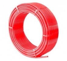 Труба PEX-b Ø 16x2.0 Red с кислородным барьером TIM