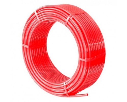 Труба PEX-b Ø 16x2.0 Red с кислородным барьером TIM