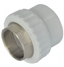 Муфта ПП комбинированная D40х1 1/2" ВР Valfex