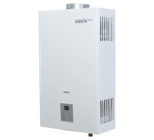 Водонагреватель газовый Oasis Home MW-12 (электр. модуляция)