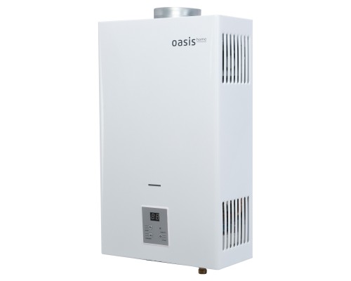 Водонагреватель газовый Oasis Home MW-12 (электр. модуляция) Водонагреватель газовый Oasis Home MW-12 (электр. модуляция)