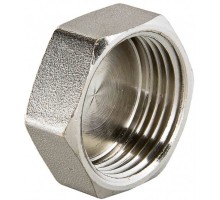Заглушка никелированная 1-1/2" (Ду40) ВР TIM