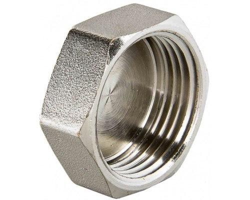 Заглушка никелированная 1-1/2" (Ду40) ВР TIM Заглушка никелированная 1-1/2" (Ду40) ВР TIM