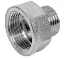 Переходник 2"ВН х 1"НР (Ду50х25) никелированный Zeissler
