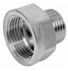 Переходник 2"ВН х 1"НР (Ду50х25) никелированный Zeissler