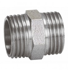 Ниппель (бочонок) никелированный  1" (Ду25) Zeissler