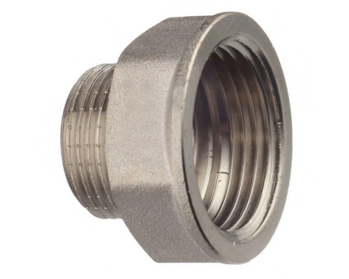 Переходник 1-1/2"ВН х 1"НР (Ду40х25) никелированный Zeissler Переходник 1-1/2"ВН х 1"НР (Ду40х25) никелированный Zeissler