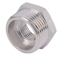 Футорка никелированная Ду20х15 ВР (3/4"x1/2") ZEISSLER
