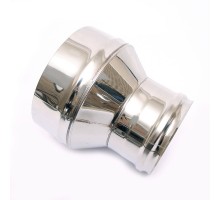 Переходник 80М-130П (нерж 0,5мм) FERRUM