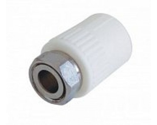 Муфта ПП с накидной гайкой D25х1/2" ВР Valfex Муфта ПП с накидной гайкой D25х1/2" ВР Valfex