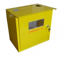 Ящик для газового счетчика G4 (110 мм) металлический без задней стенки